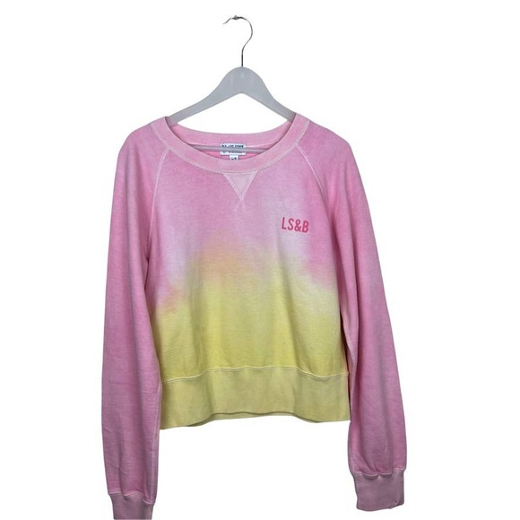 Lot, Stock & Barrel Dip Dyed Crewneck Sweatshirt Size Large - Picture 11 of 13